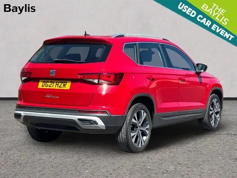 Begagnad Seat Ateca SE Technology 150 HK (110 kW) 2021 Röd SUV