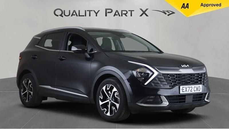 Black Used 2022 Kia Sportage 3 SUV | £18,150 (Fair price) - Image 1/4