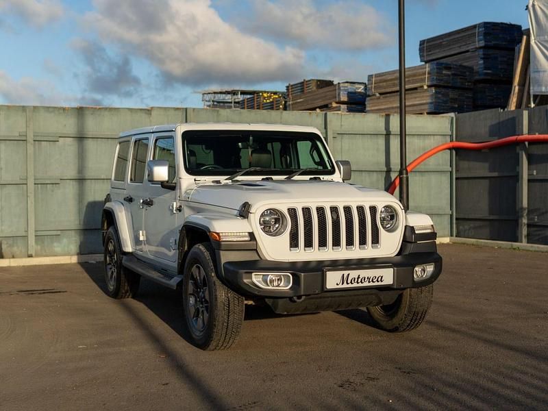 Used Jeep Wrangler Overland 200 HP (147 kW) 2019 White SUV