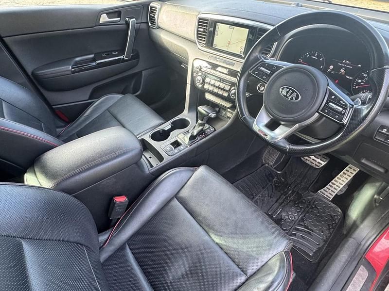 Used Kia Sportage GT-Line 134 HP (98 kW) 2019 Red SUV