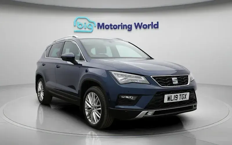 Używany Seat Ateca XCELLENCE 150 KM (110 kW) 2019 Niebieski SUV
