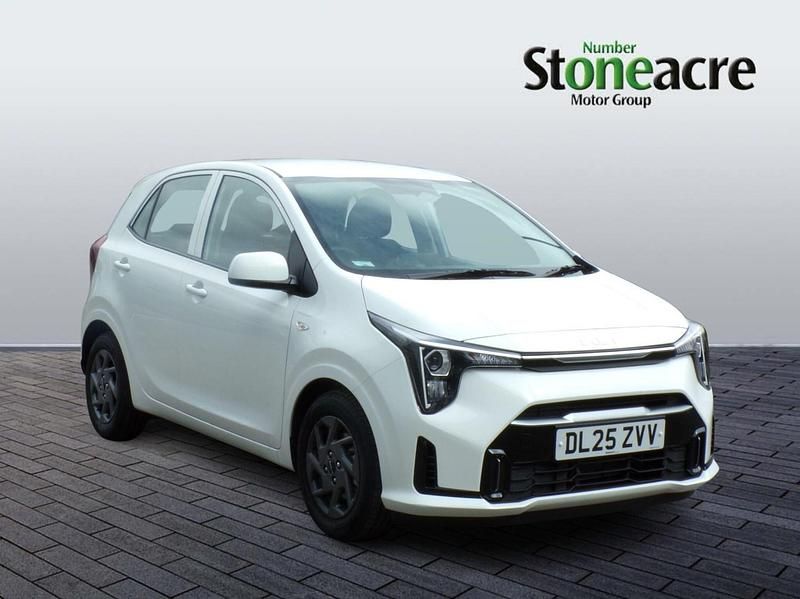 White New 2025 Kia Picanto 2 Hatchback | £16,695 (A bit pricey) - Image 1/4