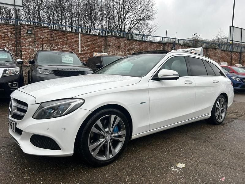 Used Mercedes C350e Premium Plus 2016 White Estate
