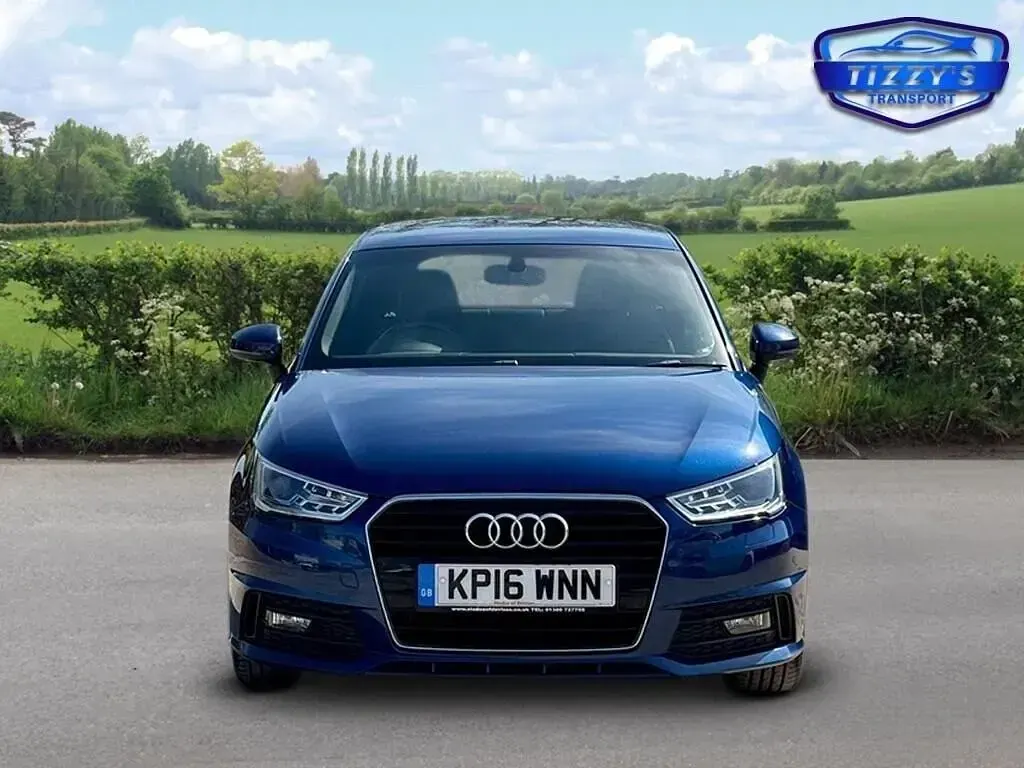 Usado Audi A1 S-Line 150 HP (110 kW) 2016 Azul Citadino