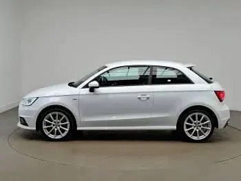 Used Audi A1 S-Line 125 HP (91 kW) 2018 White Hatchback