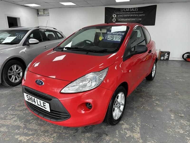 Used Ford Ka Studio 69 HP (50 kW) 2014 Red Hatchback