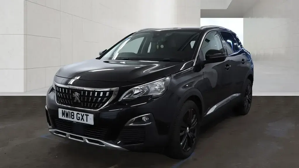 Used Peugeot 3008 Allure 130 HP (95 kW) 2018 Black SUV