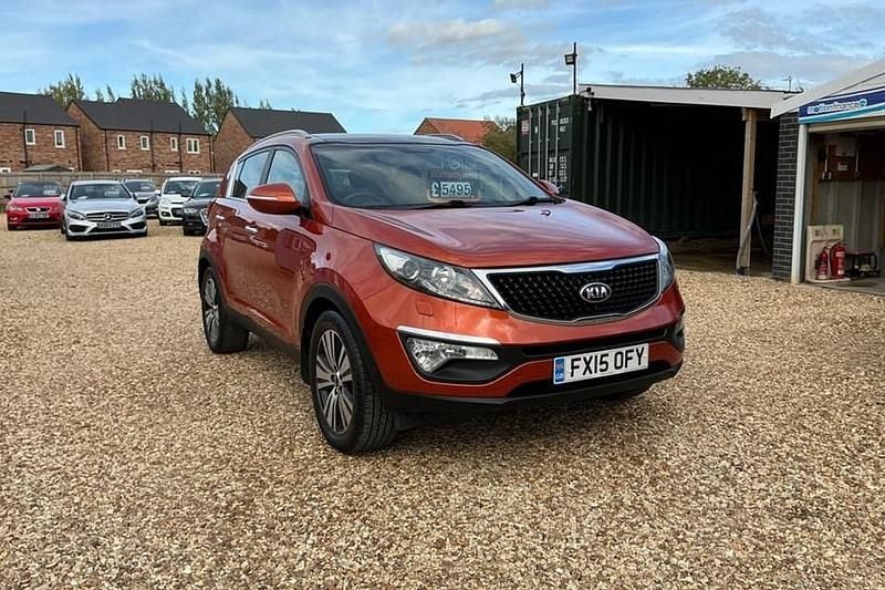 Orange Used 2015 Kia Sportage 3 SUV | £5,495 (Fair price) - Image 1/1