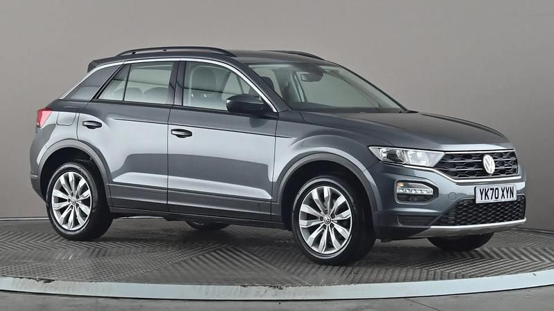 Used VW T-Roc SE 115 HP (84 kW) 2020 Grey SUV