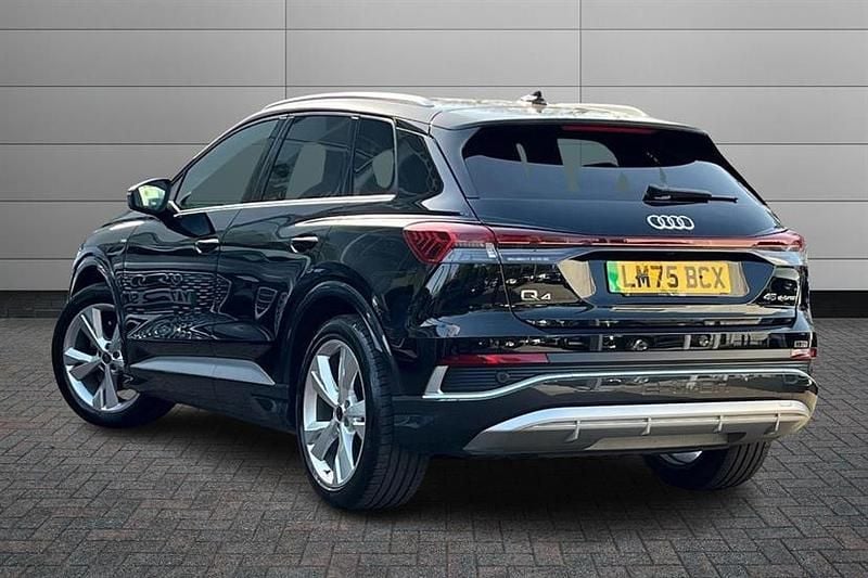 Used Audi Q4 e-tron S-Line 210 kW (286 HP) 2025 Mythos black SUV