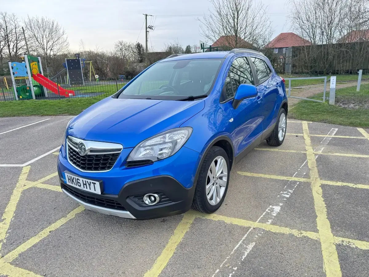 Used Vauxhall Mokka 115 HP (84 kW) 2016 Blue SUV