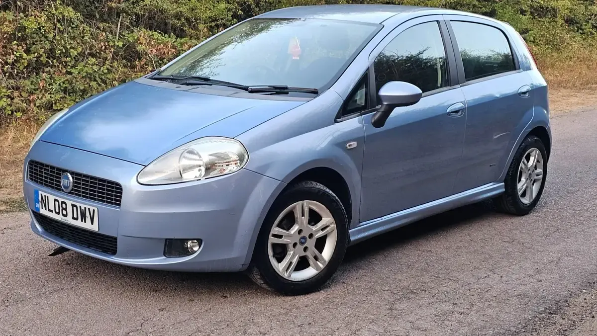 Used Fiat Grande Punto Dynamic 2008 Blue Hatchback
