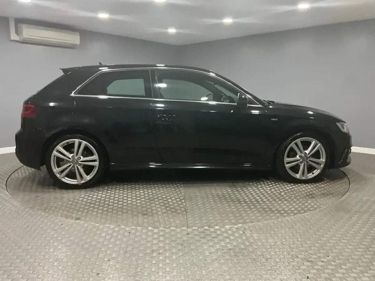 Used Audi A3 S-Line 2014 Black Hatchback
