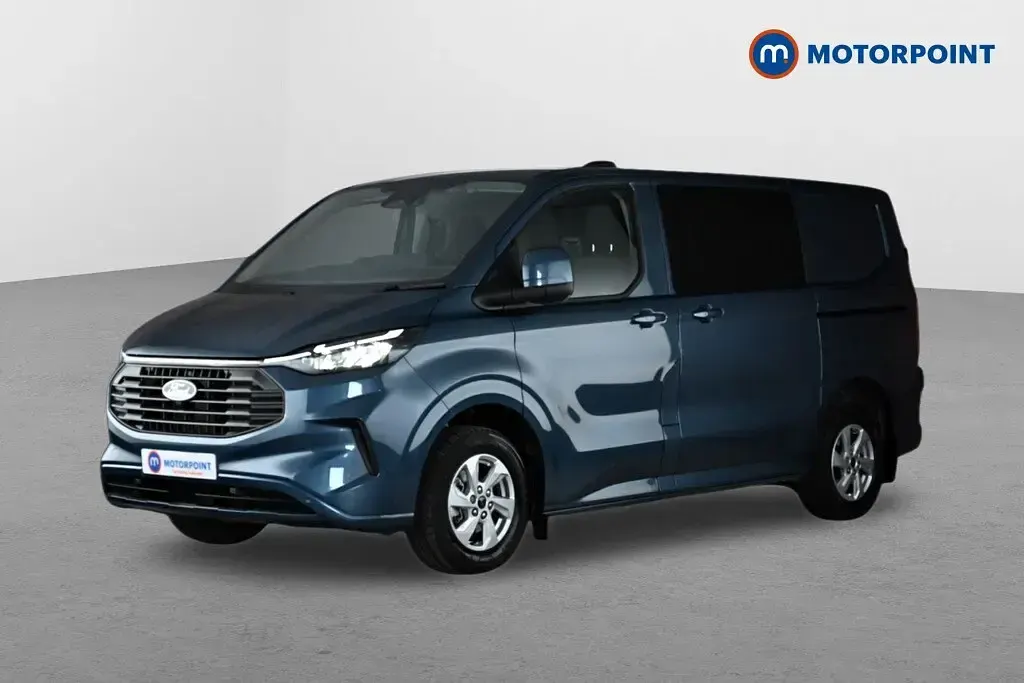 Used Ford Transit Custom Limited 136 HP (100 kW) 2025 Blue Van