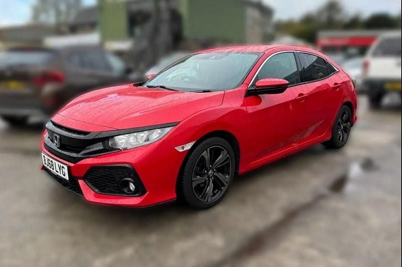 Used Honda Civic SR 120 HP (88 kW) 2018 Red Hatchback