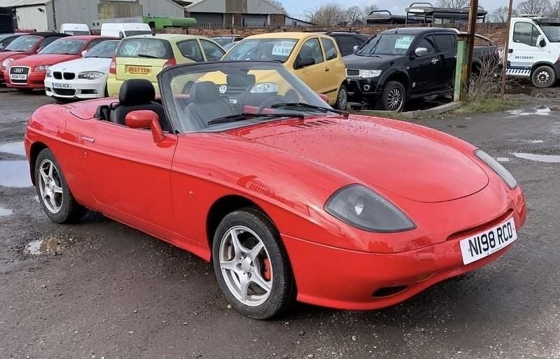 Used Fiat Barchetta 130 HP (95 kW) 1998 Red Cabriolet