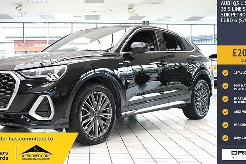 Used Audi Q3 Sportback S-Line 150 HP (110 kW) 2021 Black SUV