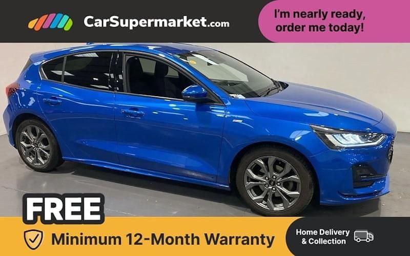 Used Ford Focus ST-Line 125 HP (91 kW) 2024 Blue Hatchback
