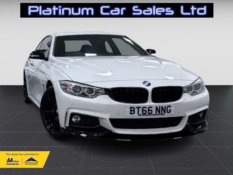 White Used 2016 BMW 420 M Sport Coupe | £12,995 (A bit pricey) - Image 1/4