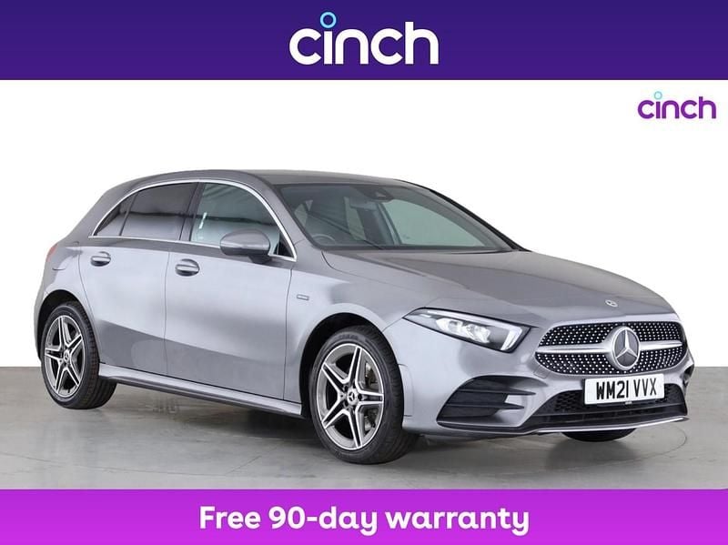 Grey Used 2021 Mercedes A250 AMG line Hatchback | £16,899 (Good price) - Image 1/3