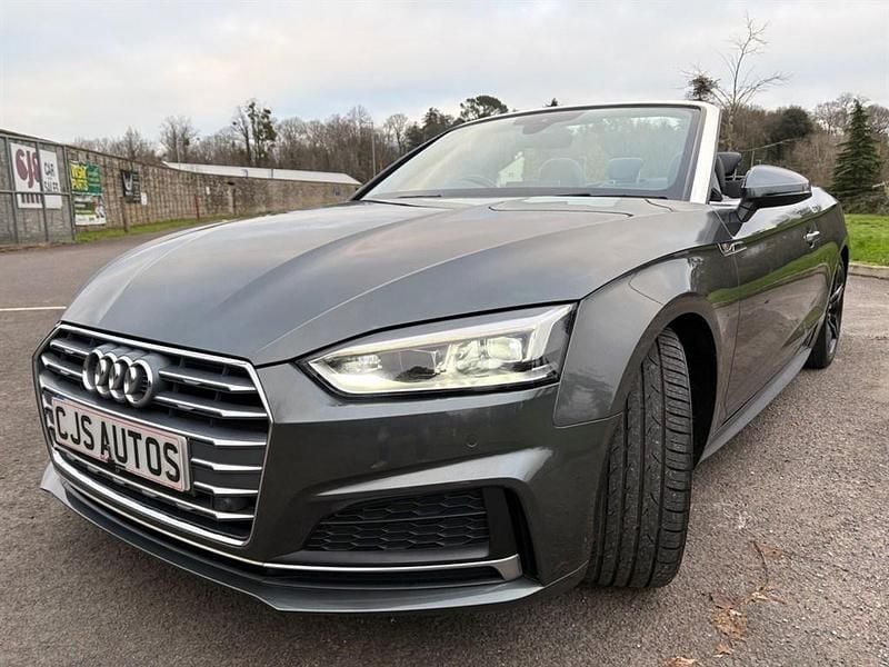 Used Audi A5 Cabriolet S-Line 2017 Grey Cabriolet