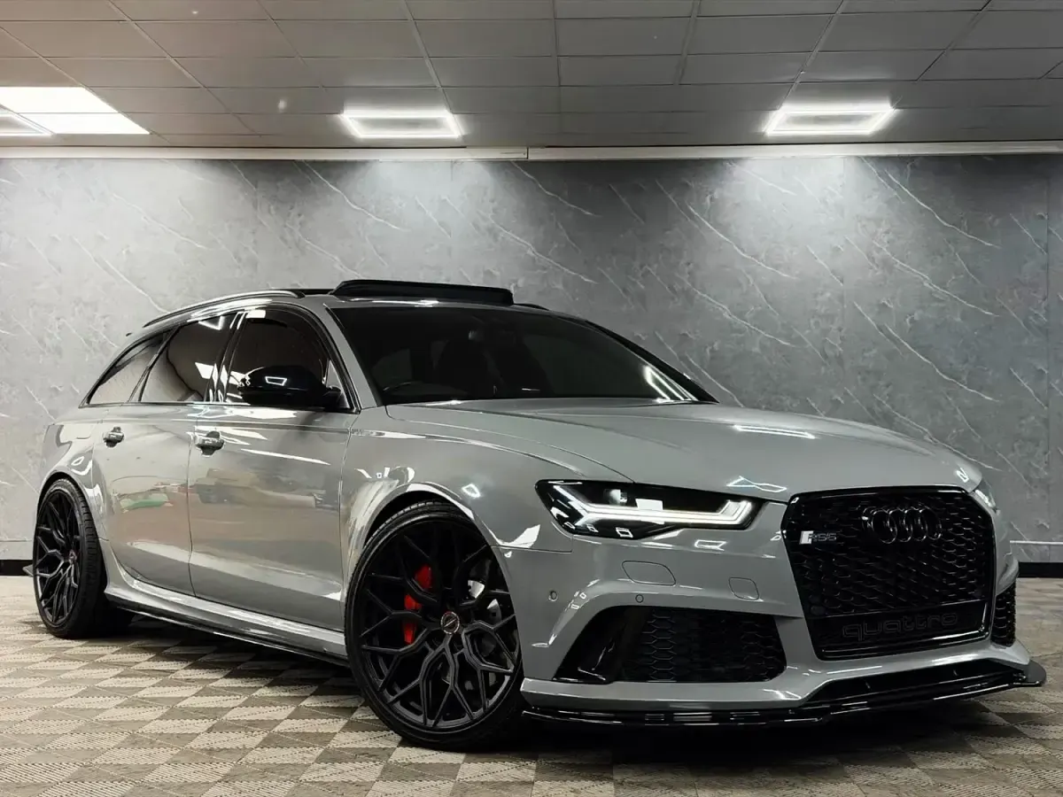 Usado Audi RS6 Design 700 CV (514 kW) 2016 Gris Familiar