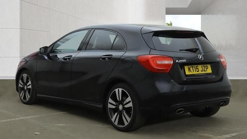 Used Mercedes A200 2015 Obsidian black Hatchback