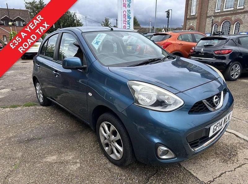 Blue Used 2014 Nissan Micra Acenta Hatchback | £4,995 (Fair price) - Image 1/4