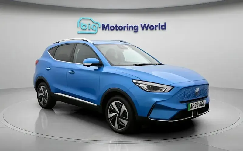 Used MG ZS Trophy Connect 114 kW (156 HP) 2022 Blue SUV