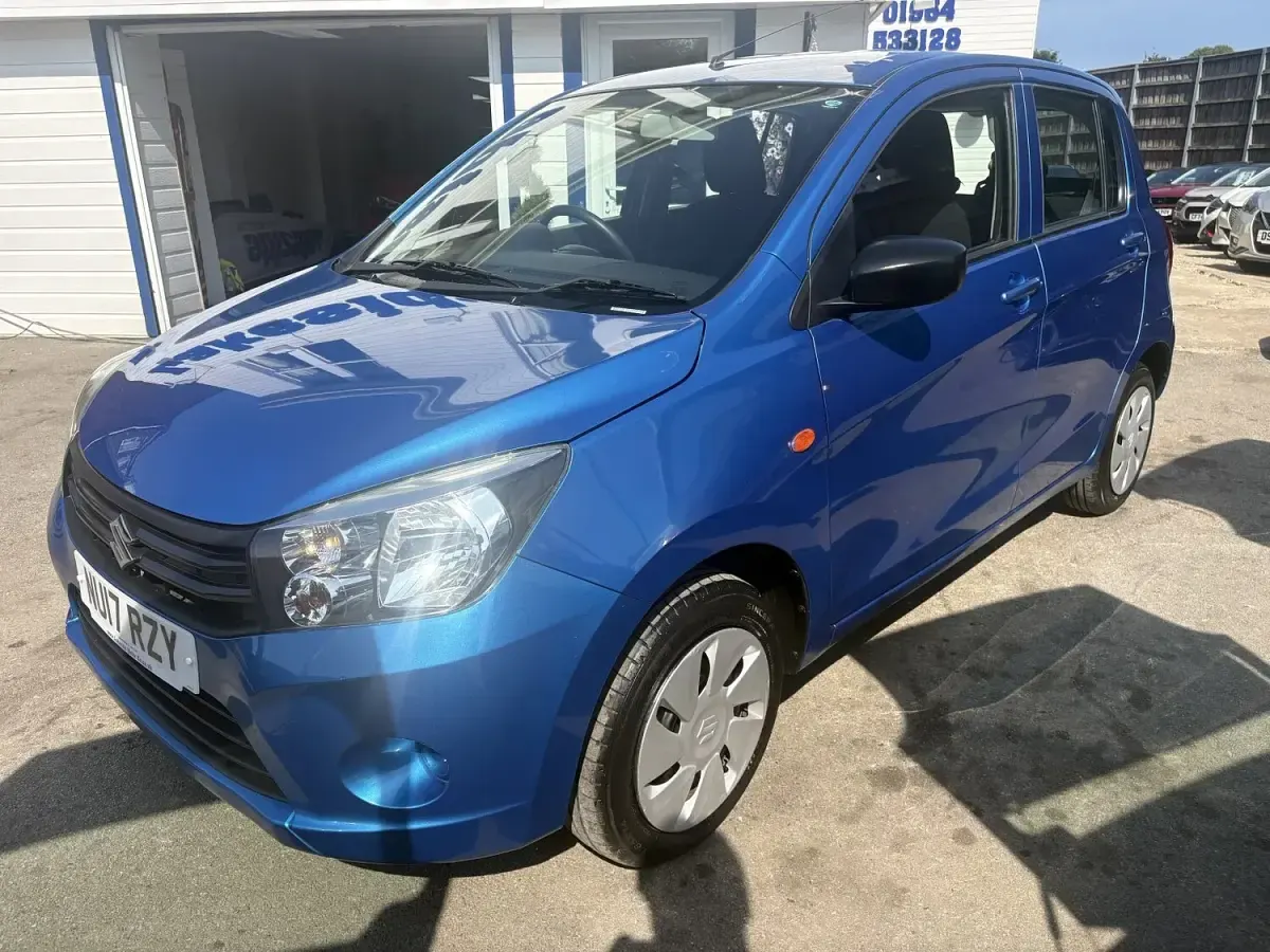 Used Suzuki Celerio 68 HP (50 kW) 2017 Blue Hatchback