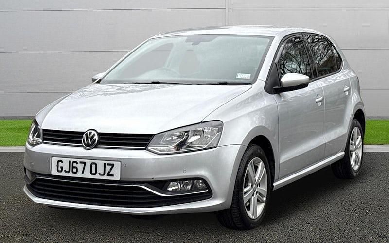 Used VW Polo Edition 90 HP (66 kW) 2017 Silver Hatchback