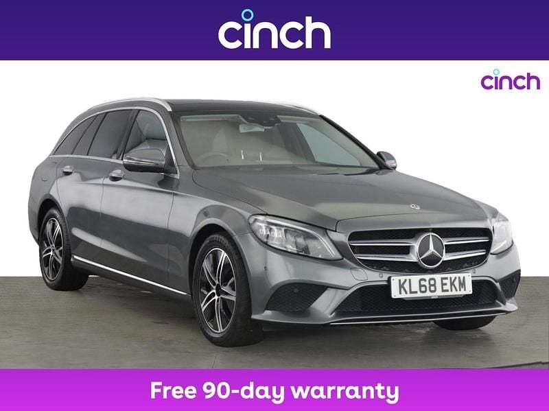 Grey Used 2019 Mercedes C200 Premium Plus Estate | £16,299 - Image 1/3