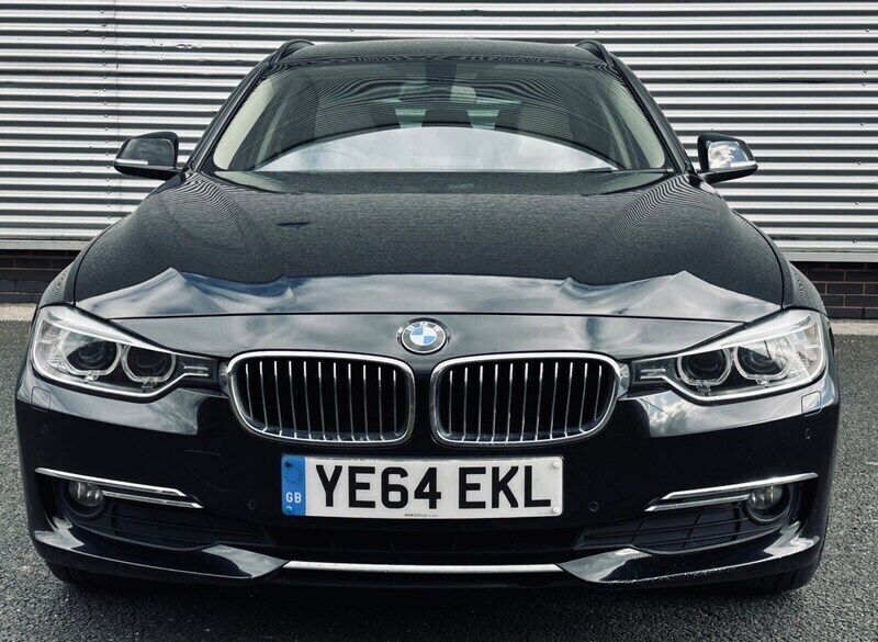 Black Used 2014 BMW 320 Luxury Line Estate | £7,495 (Fair price) - Image 1/4