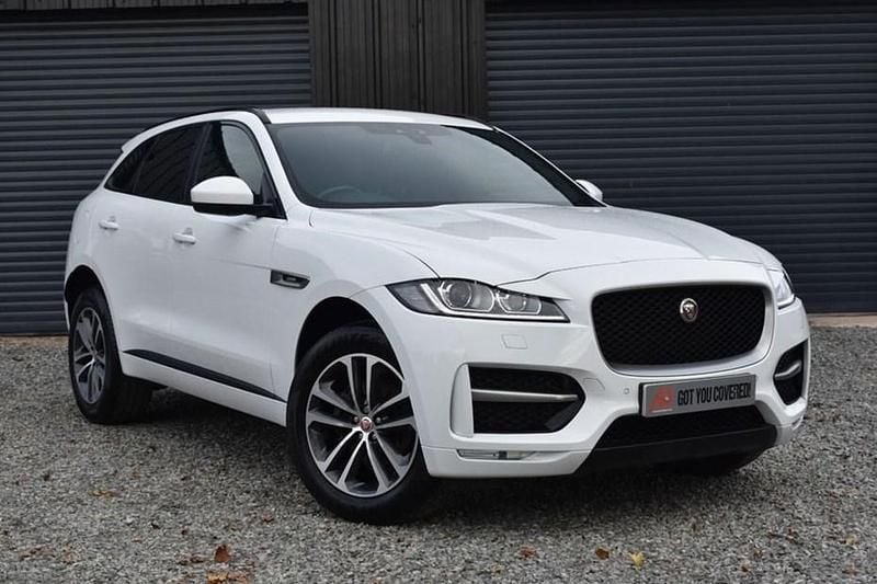 White Used 2017 Jaguar F-Pace R-Sport SUV | £13,450 (Fair price) - Image 1/1