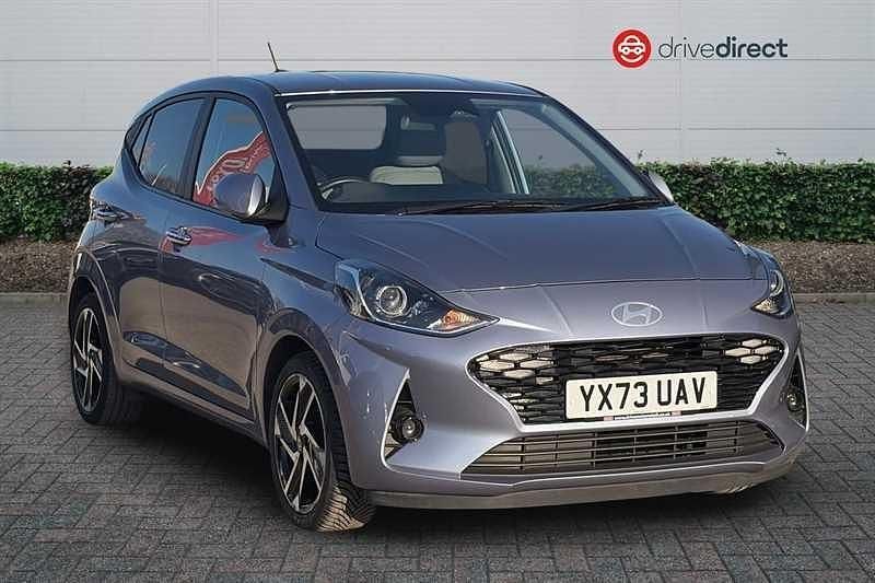 Used Hyundai i10 Premium 67 HP (49 kW) 2023 Blue Hatchback