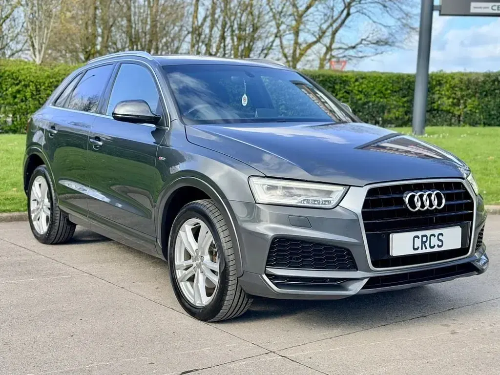 Usado Audi Q3 S-Line 150 CV (110 kW) 2017 Gris SUV