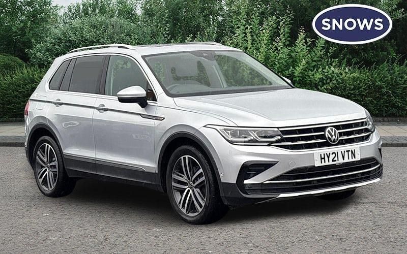 Used 2023 VW Tiguan Elegance SUV | £19,899 (Good price) - Image 1/3