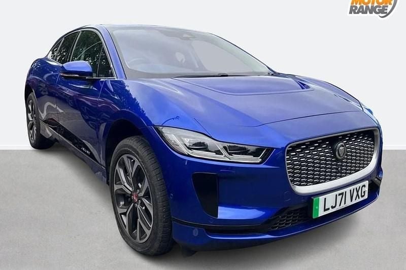 Blue Used 2021 Jaguar I-Pace SUV | £23,495 (Fair price) - Image 1/1