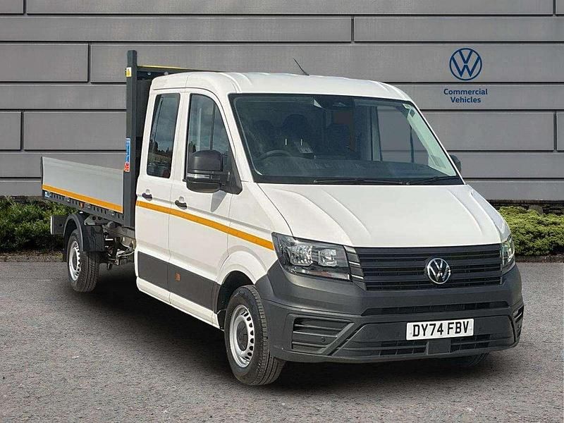 White New 2025 VW Crafter Van | £48,938 - Image 1/4