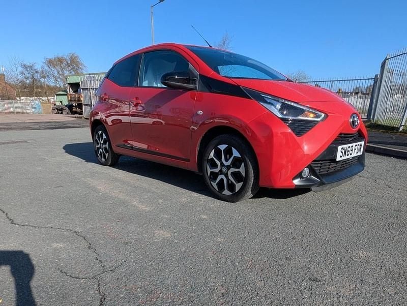 Used Toyota Aygo Trend 72 HP (52 kW) 2020 Red Hatchback