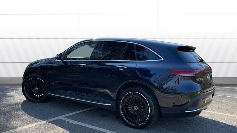 Used Mercedes EQC400 AMG Line Premium Plus 300 kW (408 HP) 2021 Blue SUV
