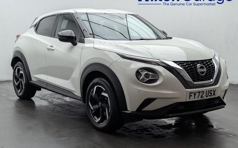 White Used 2022 Nissan Juke N-Connecta SUV | £14,850 (Fair price) - Image 1/4