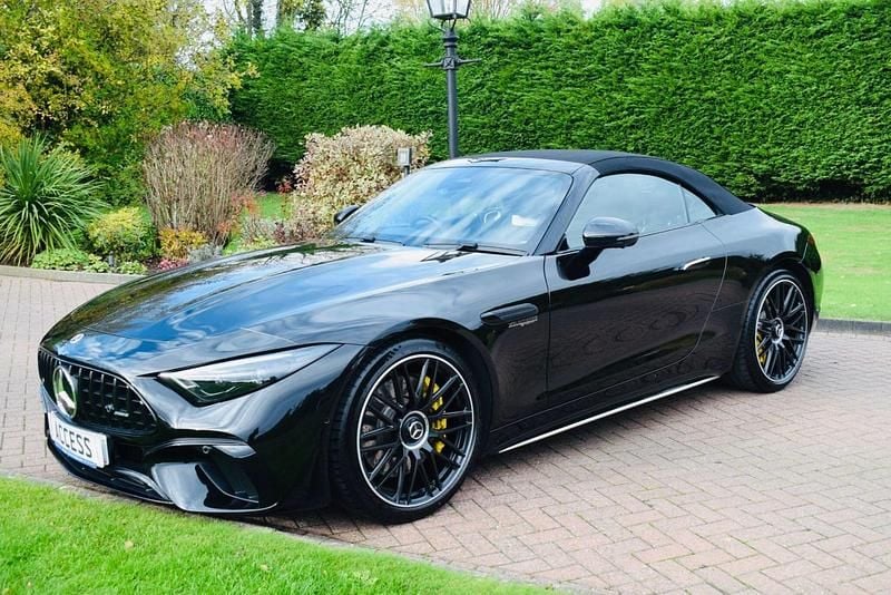 Black Used 2024 Mercedes SL63 AMG Premium Plus Cabriolet | £109,995 - Image 1/4