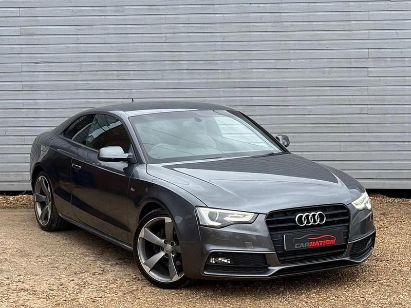 Used Audi A5 Black Edition 177 HP (130 kW) 2013 Grey Coupe