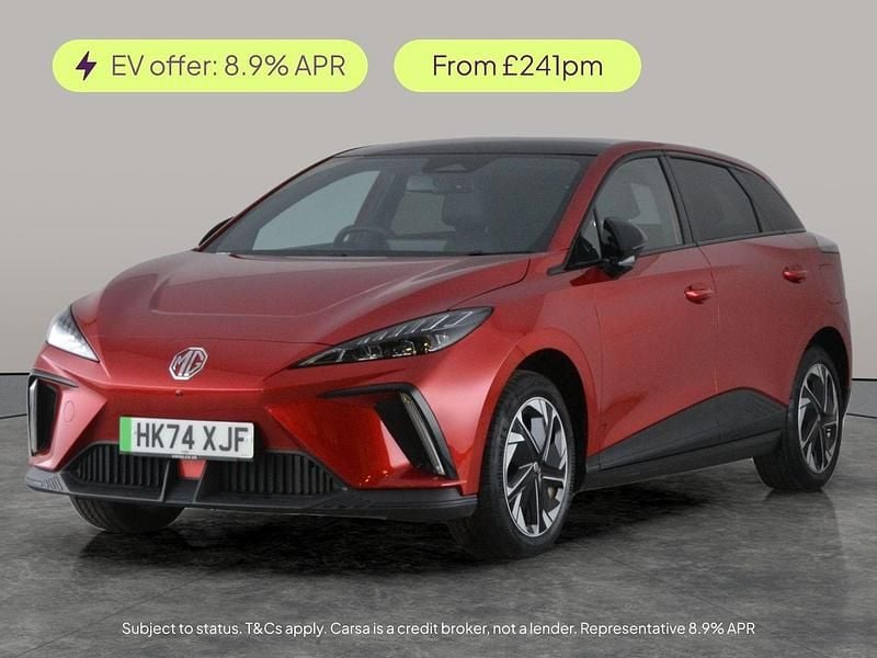 Used MG MG4 EV Trophy 63 kW (87 HP) 2024 Red Hatchback