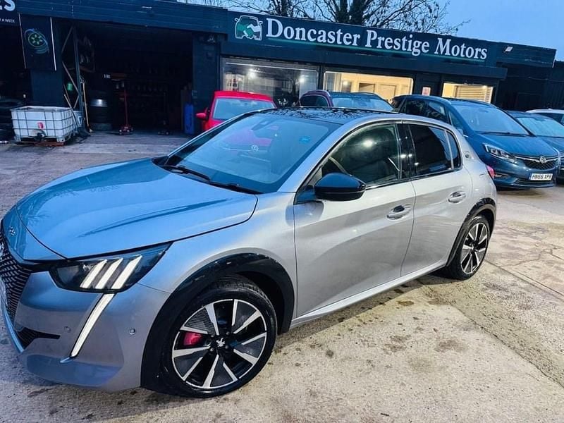 Used Peugeot e-208 Premium 100 kW (136 HP) 2021 Grey Hatchback