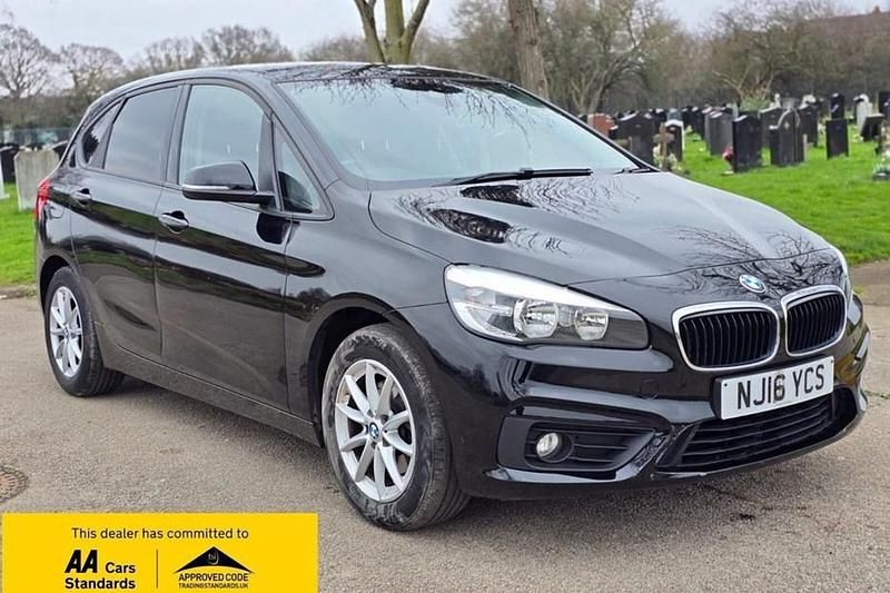 Black Used 2016 BMW 216 Active Tourer Performance MPV | £5,988 (Fair price) - Image 1/1