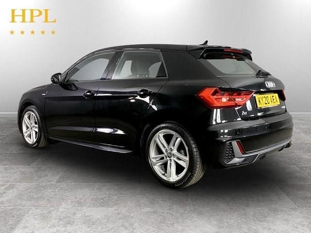 Used Audi A1 Sportback S-Line 150 HP (110 kW) 2020 Black Hatchback