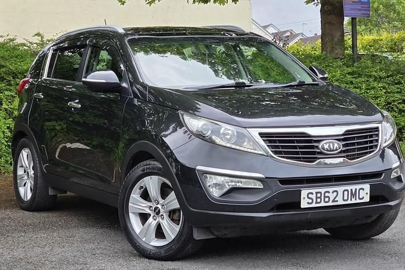 Used Kia Sportage 114 HP (83 kW) 2012 Black SUV