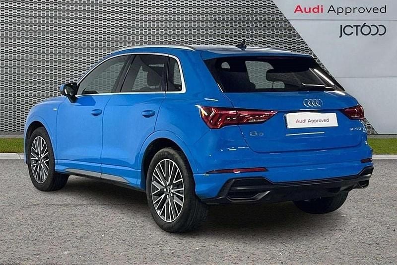 Used Audi Q3 S-Line 150 HP (110 kW) 2021 Blue SUV
